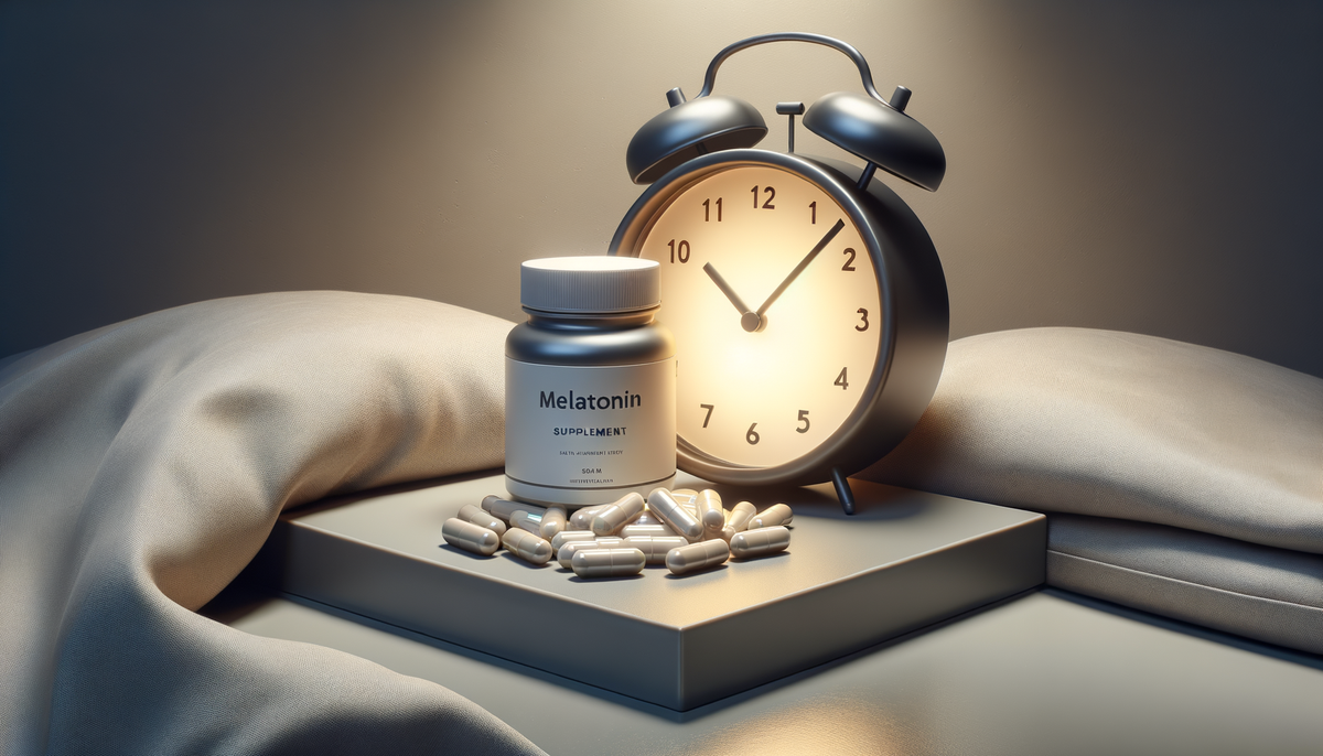bottle of melatonin 